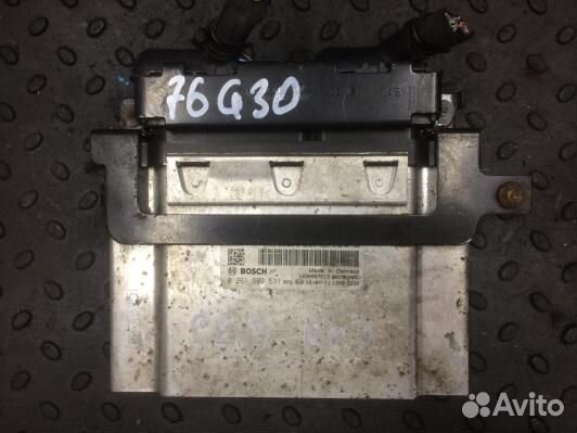 Блок управления двигателем volkswagen polo 5 (6R)