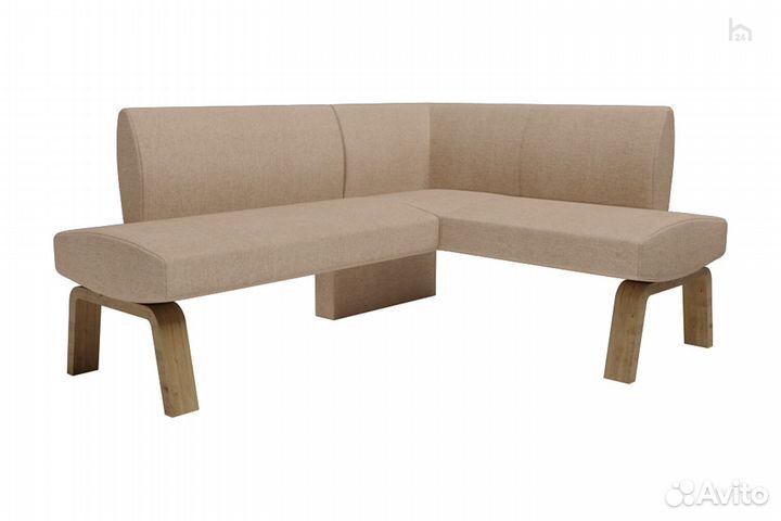 Угловой диван кухонный (правый) Pride Искусственная шерсть