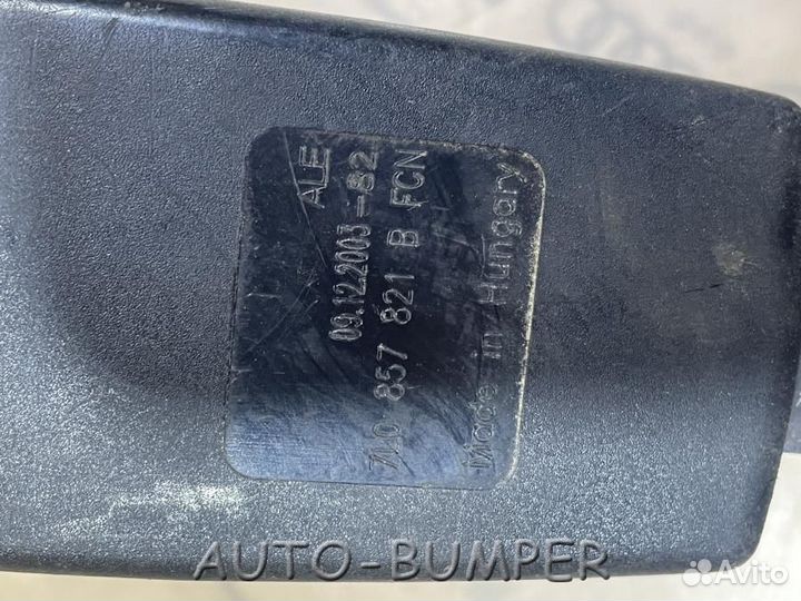 Замок ремня безопасности задний