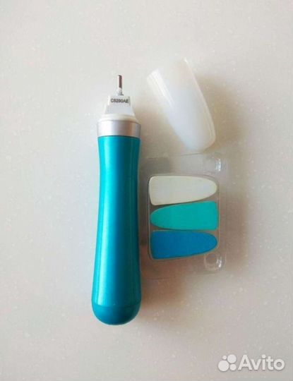 Электрическая пилка для ногтей Scholl новая