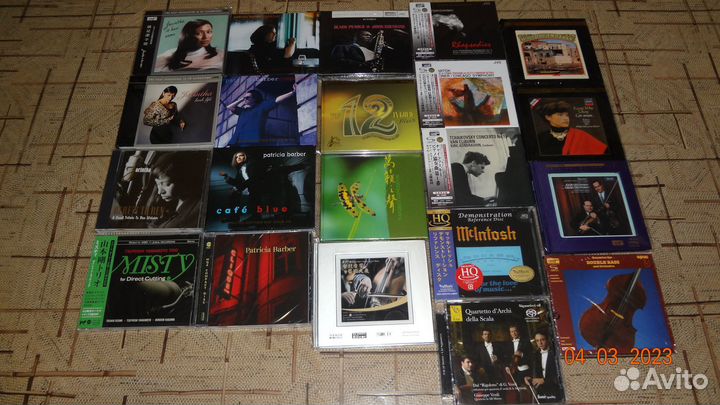 Аудиофильск.CD Jazz,Classical Music