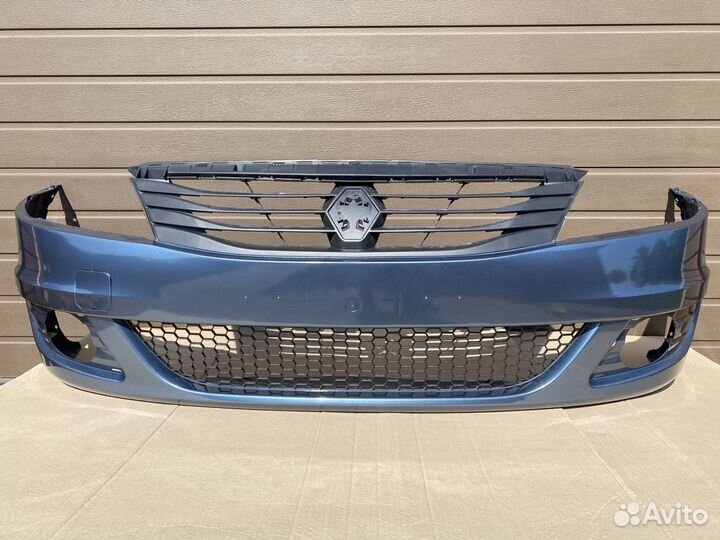 Бампер передний Renault Logan I фаза 2 рестайлинг