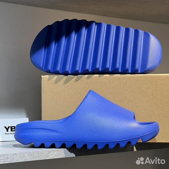 Тапки Adidas Yeezy Slide Azure