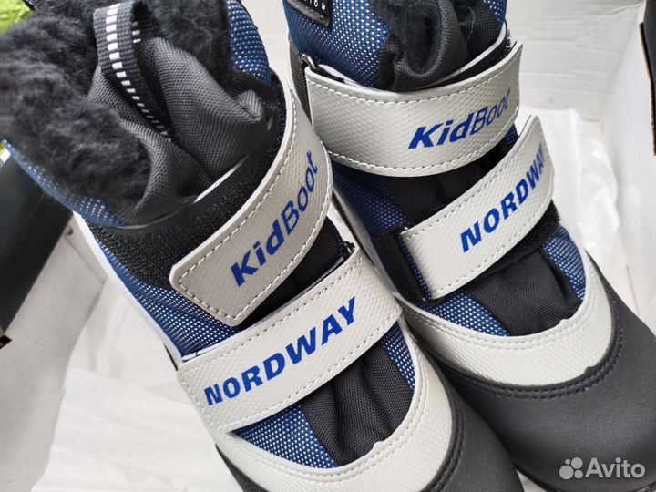 Ботинки для беговых лыж детские Nordway Kidboot NN