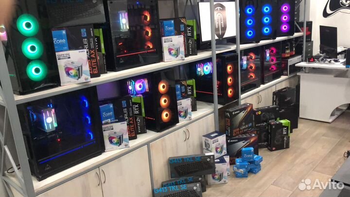 Игровой компьютер i3 13100F/SSD/RTX 4060