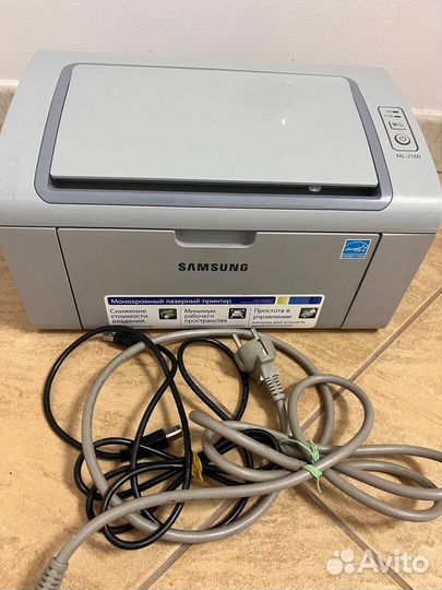 Принтер Samsung ML-2160, ч/б, A4