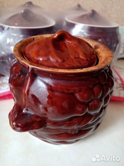 Набор горшков для запекания 6 штук