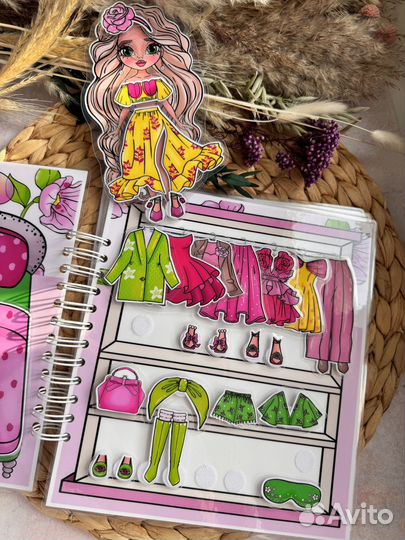 Альбом с куклой