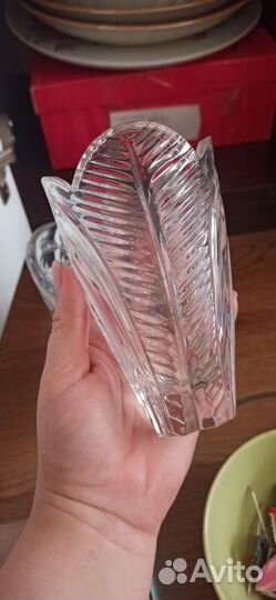 Ваза хрустальная СССР конфетница