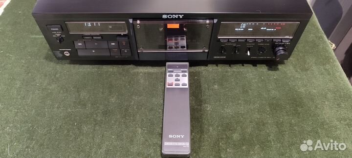 Дека кассетная Sony tc-k555esx+ пульт