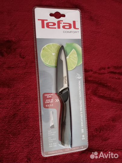 Нож Tefal comfort 9см для чистки овощей