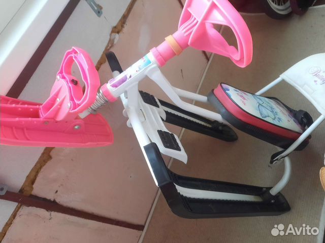 Снегокат Nika Kids бабочки