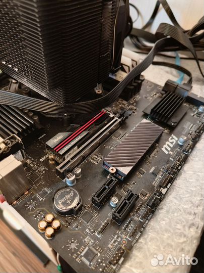 Материнская плата b550 комплект