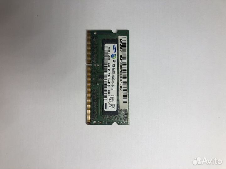 Оперативная память ddr3 по 2gb х2