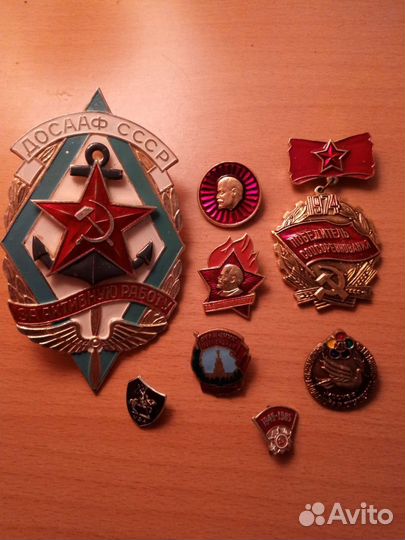 Значки СССР оптом