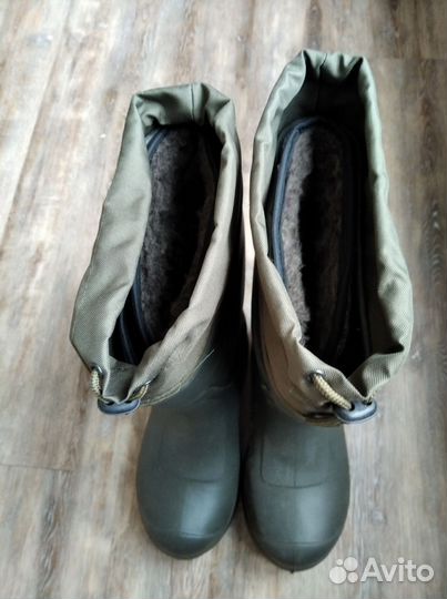 Сапоги зимние и резиновые для рыбалки и охоты