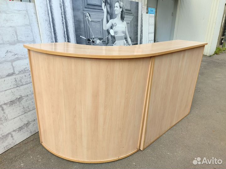 Стойка ресепшен 2 секци) б/у 01-052