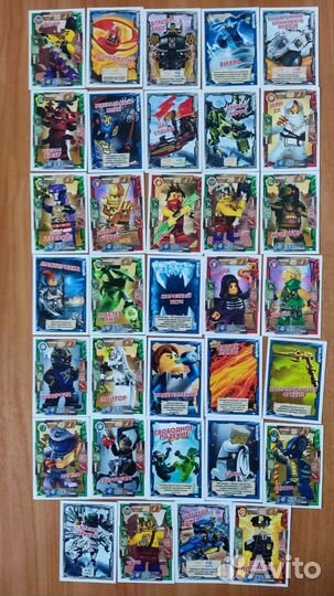 Коллекционные карточки Lego Ninjago