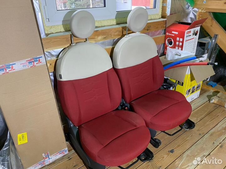 Комбинированный салон fiat 500