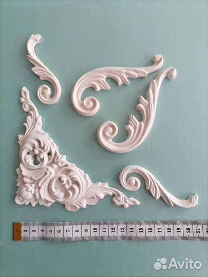 Декоративные элементы из гипса