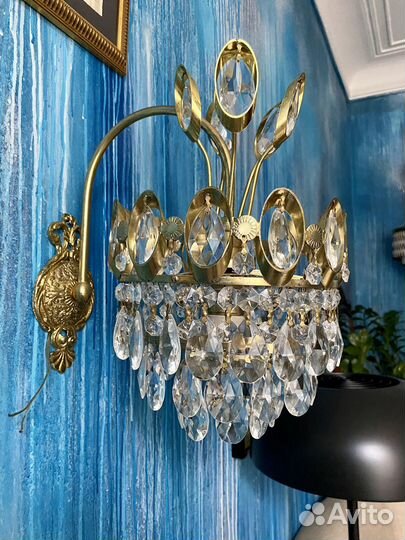 Хрустальное бра 