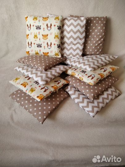 Бортик - подушки в детскую кровать новое