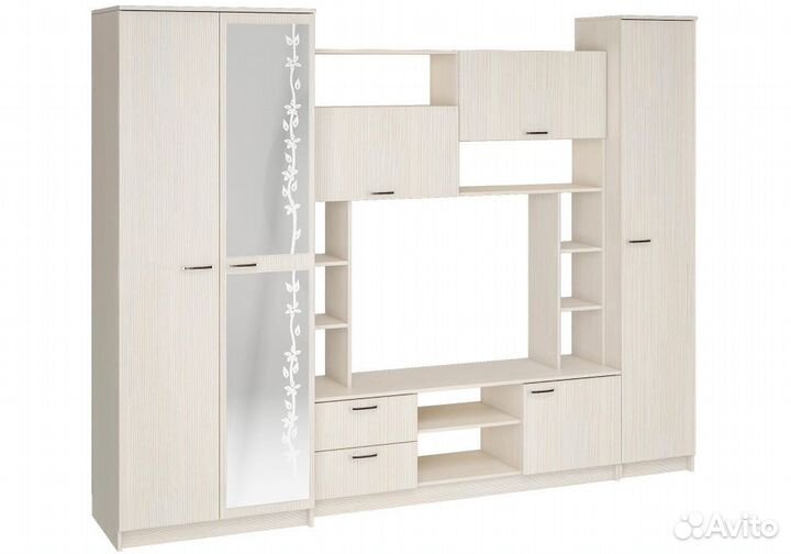 Готовые гостиные Аула сосна карелия - сосна карели