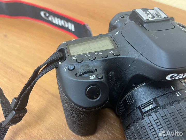 Canon 80D с объективом Tamron SP 17-50mm f/2.8