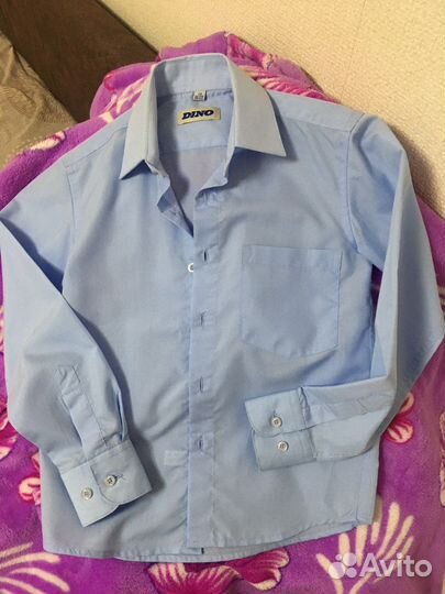 Рубашки для мальчика 116-122