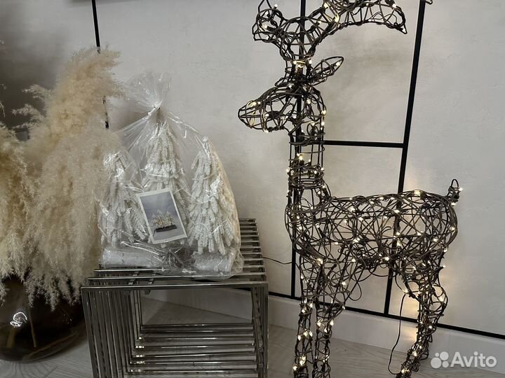 Ель искуственная заснеженная