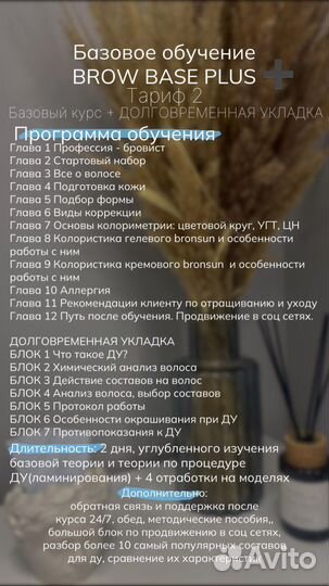Обучение мастер бровист