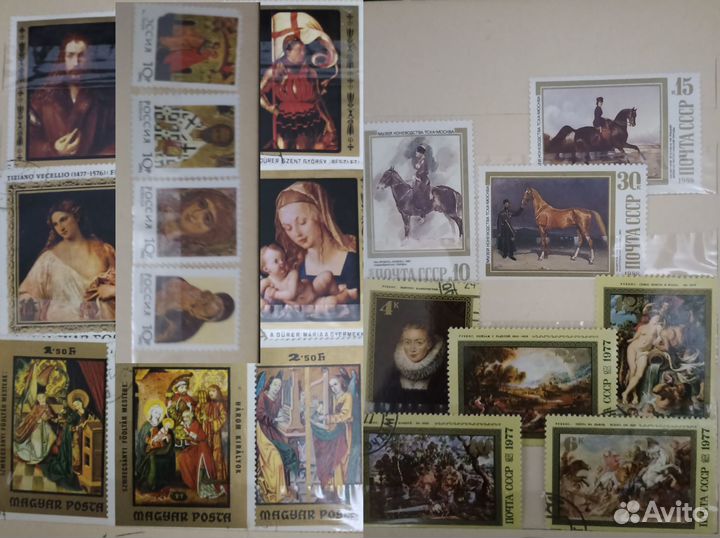 Почтовые марки СССР и др.стран