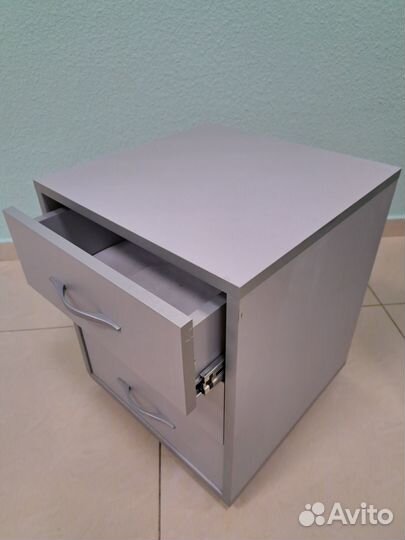 Тумба серая, 40*40, высота 48,5