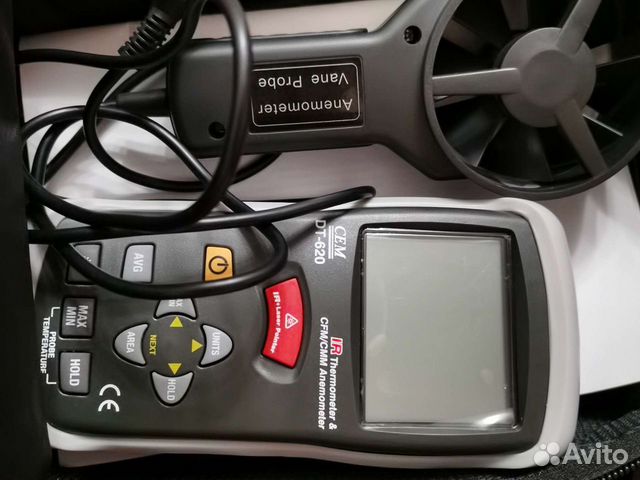 Термоанемометр Dt-620