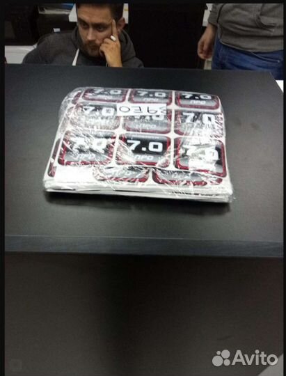 Печать наклеек, визиток, листовок, этикеток, пвх