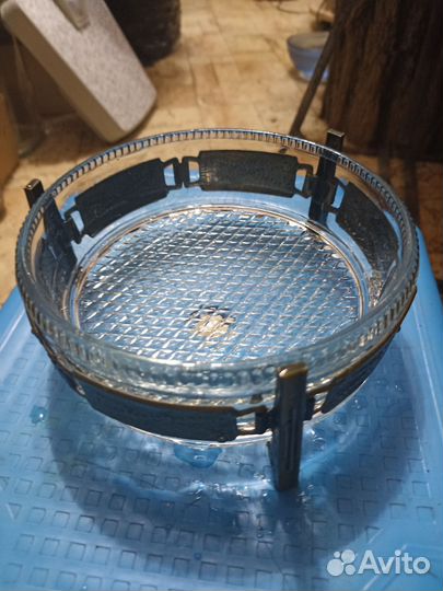 Пепельница СССР бронза