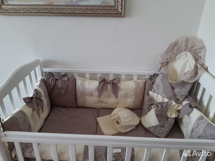 Бортики в детскую кроватку