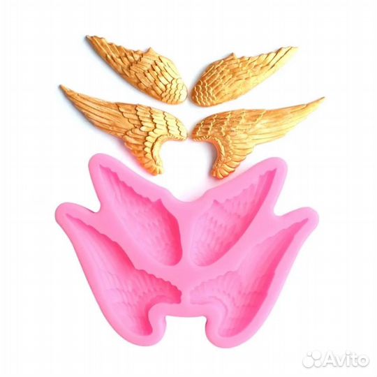 Молд силиконовый крылья ангела