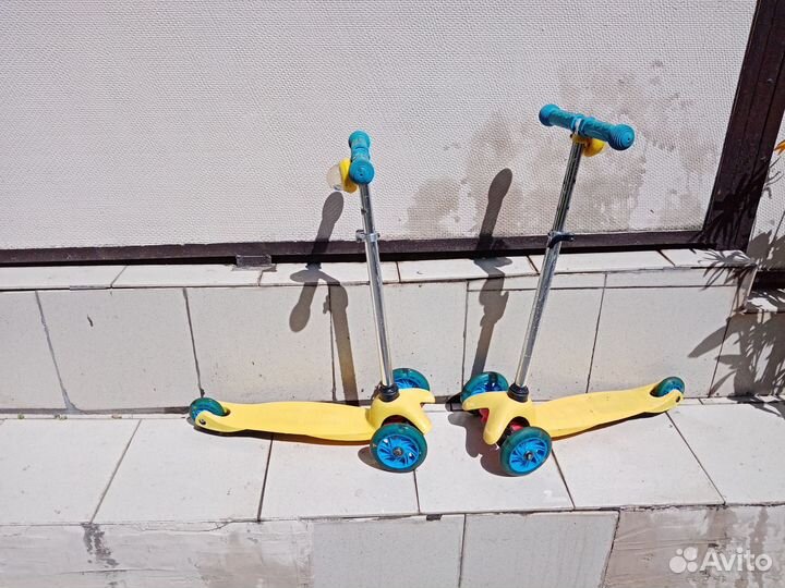 Самокат детский трехколесный