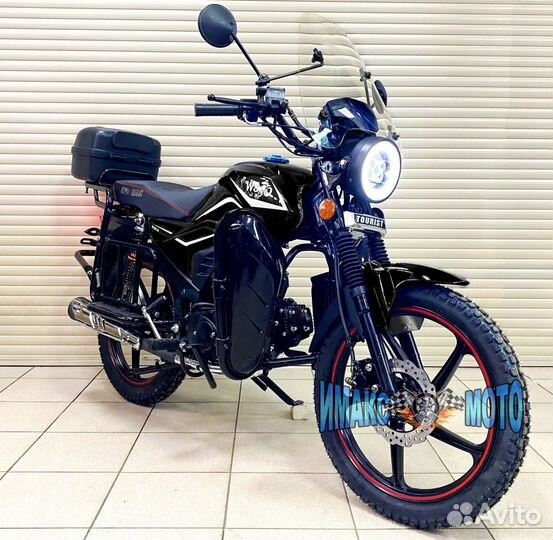 Мопед Alpha Турист дв. 110 см3 (S2) черный