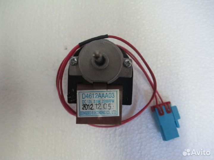 Мотор вентилятора DC 12V 2.5W