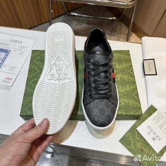 Кеды мужские gucci (premium)