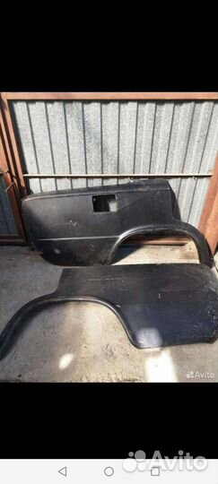 Задние крылья на ваз 2102