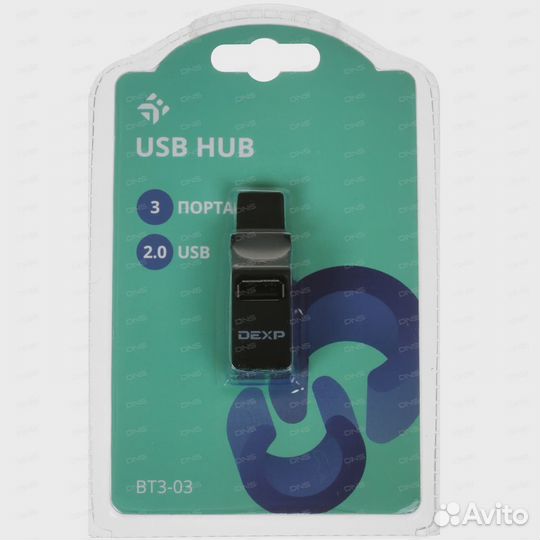 USB-разветвитель dexp BT3-03