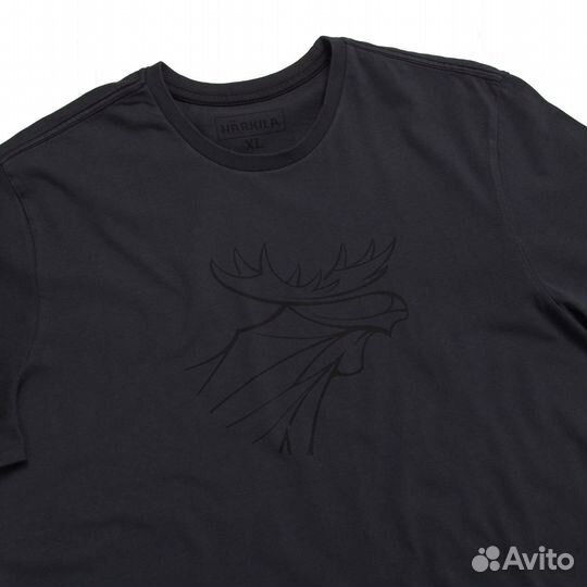 Новая мужская синяя футболка Harkila хлопок