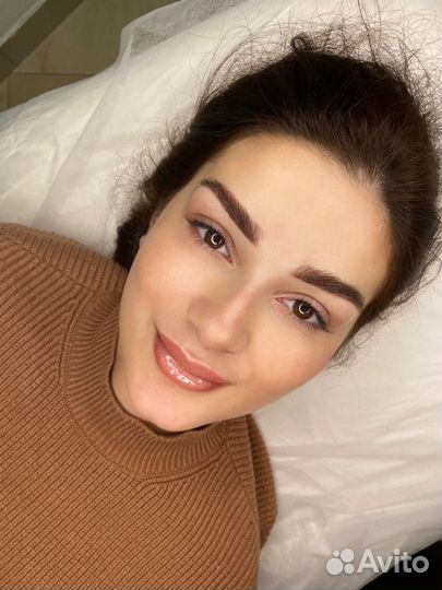 Перманентный макияж бровей, губы, межресничка