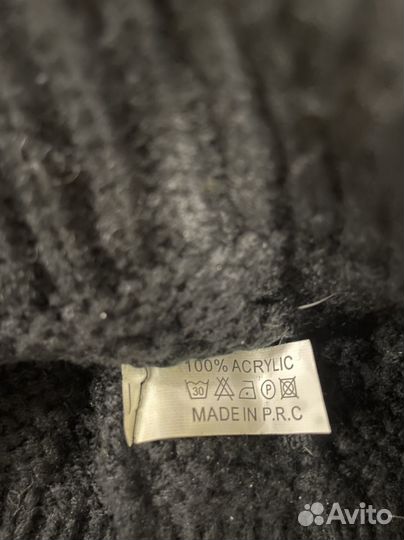 Комплект шапка и варежки