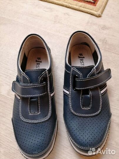 Туфли школьные для мальчика 34