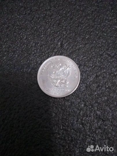 1 рубль 2019 г UNC ммд