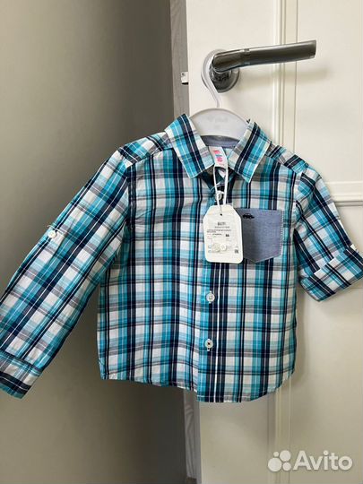 Рубашка для мальчика 86